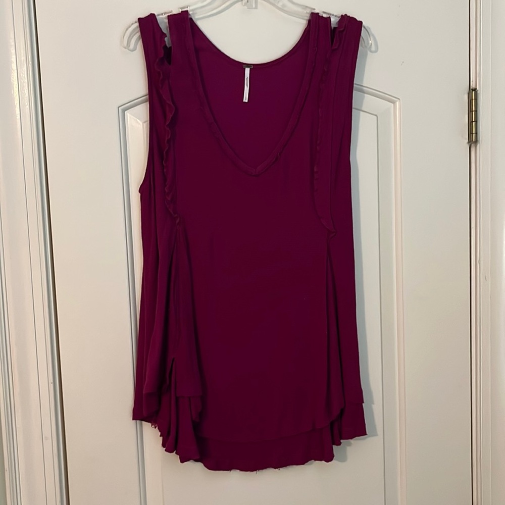 Free People pink tank top